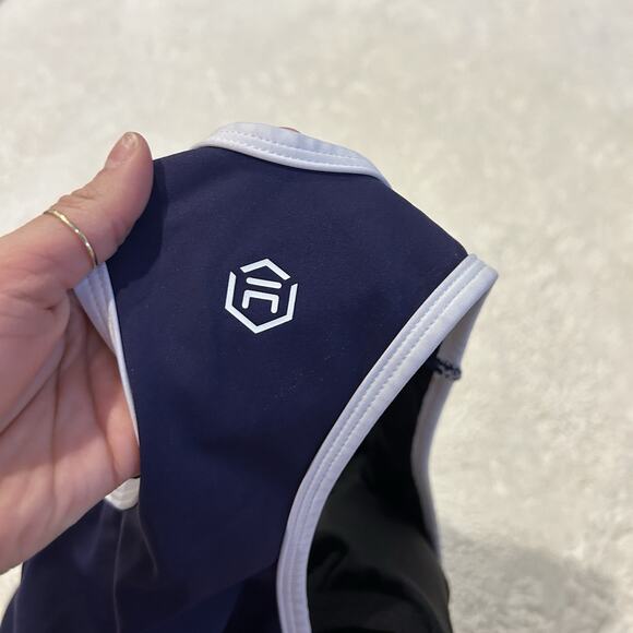 Women’s Tennis Dress Navy Sz XS Preppy Country Club Athleisure Luxe Summer - Picture 5 of 5